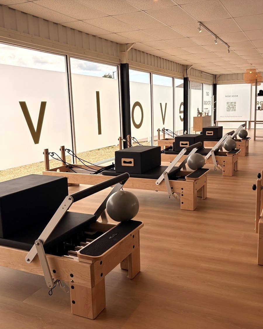 Evolve reformer Pilates studio in Melton Mowbray with small group reformers